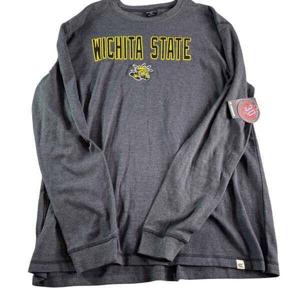 Colosseum Athletics Other - Wichita State Shockers Shirt Mens XXL Long Sleeve Gray Colosseum NWT NCAA